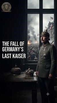 😥 The Untold Story of Kaiser Wilhelm II After Exile