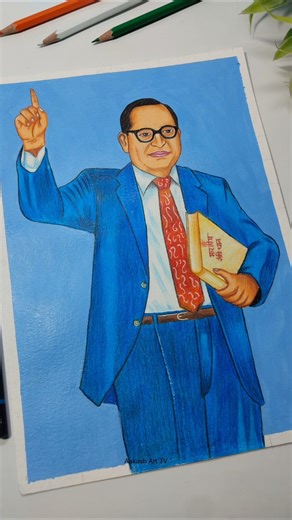 Bhimrao Ambedkar Drawing, Final Part #art #drawing #bhimraoambedkar #jaibhim