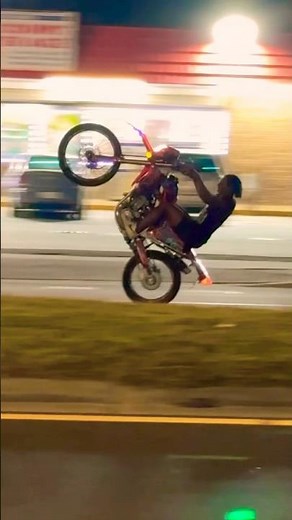 This is How you 12 oclock wheelie 🌴🌴🏁