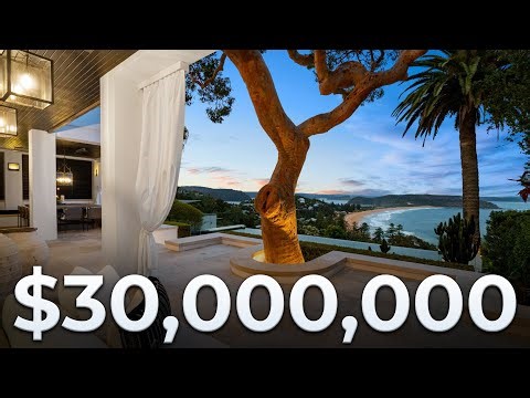 Inside this Luxury Sydney Mansion with THE BEST VIEWS on the Northern Beaches | Palm Beach, NSW