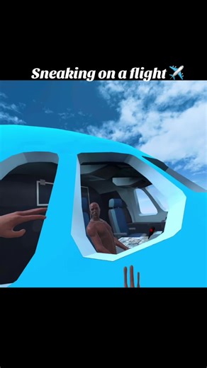 Sneaking on a Flight: A VR Experience at Newton's Playground