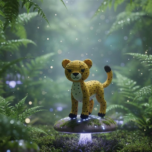 Crochet Cheetah Pattern Amigurumi PDF | Standing Cheetah Stuffed Animal Tutorial | Digital Download | DIY Safari Jungle Nursery Decor - Etsy