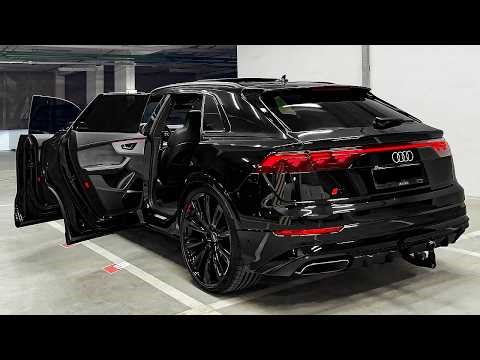2025 Audi Q8 V6 Quattro - New Brutal SUV in details 4k [Exhaust Sound]
