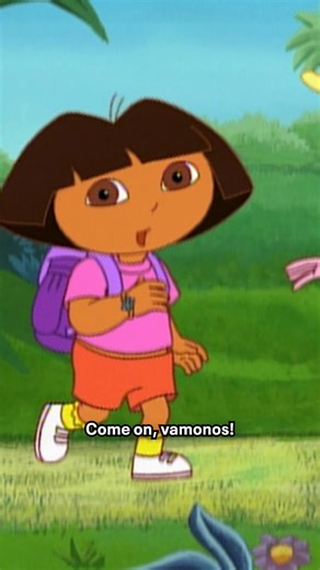 we don't remember this crossover episode... | Dora the Explorer