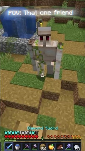 A bit late for this trend | #minecraft