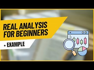 Real Analysis for Beginners: Essential Ideas + Example