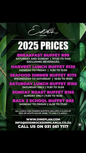 Enjoy a Delightful Harvest Lunch Buffet in Umhlanga