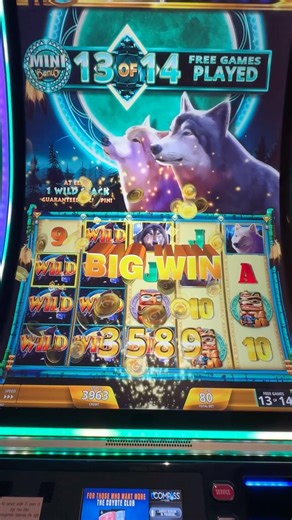 $4 Bet Bonus Wolf Run Eclipse Big Win!!!! This Slot Pays!!!