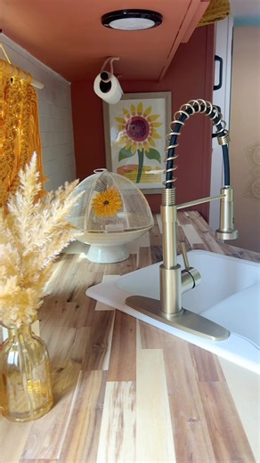 Just a girl and her boho camper 🌻 #rvrenovation | Rv Renovation