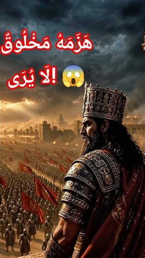 أقوى رجل على الأرض.. هزمه مخلوق لا يُرى! 😱 | قصة النمرود #قصص #حديث_صحيح #معجزات #قصة