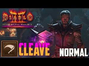 [Normal] Cleave Warlock Guided Playthrough | Diablo 2 Reign of the Warlock