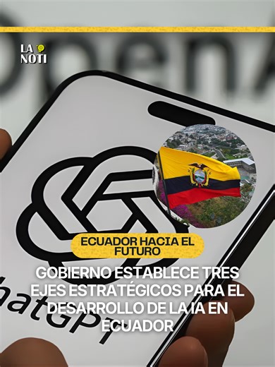 Ecuador acaba de dar un paso gigante hacia el futuro tecnológico. El Gobierno presentó la Estrategia Nacional de Inteligencia Artificial para que esta herramienta se use de forma ética y responsable en todo el país. El plan tiene tres partes: crear reglas claras para que no se abuse de la tecnología, preparar a los profesionales y mejorar el internet, y finalmente hacer que las empresas y el Gobierno usen IA para ser más rápidos y eficientes. El Ministro Roberto Kury aseguró que el objetivo prin