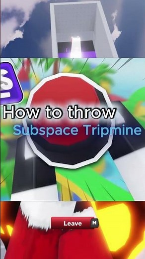 How to throw Subspace Tripmine in Roblox-Rivals