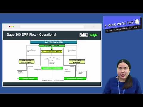 Sage 300 ERP (ACCPAC) คืออะไร I 2 minutes with FMS