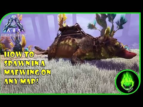ARK - HOW TO GET A MAEWING ON ANY MAP!
