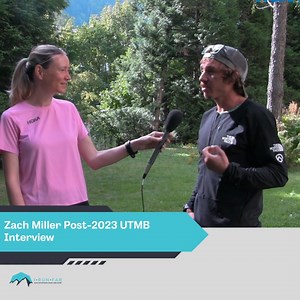 Zach Miller improved on his fifth-place finish at last year’s UTMB Mont-Blanc to take second this year. We chatted with him about how his performance, and more, here: https://i-rn.fr/23UTMB-Miller | iRunFar.com