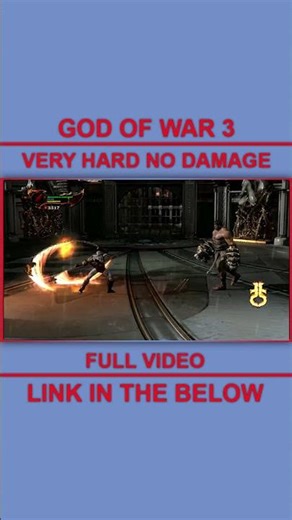 God of War 3 Kratos vs Hercules Very Hard (CHAOS MODE) No Damage Part - 05 | #Shorts #godofwar3