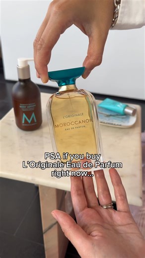 4.5K views | Treat yourself to L'Originale and get a FREE full-sized Body Lotion! ✨ | Moroccanoil | Facebook