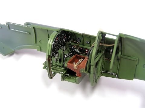 Supermarine Spitfire Mk.IXc Eduard 1/48 cockpit model - Part 1