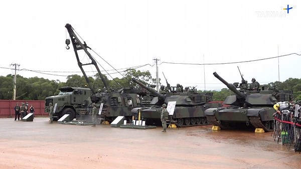 Taiwan's Military Showcases Abrams Tank Firepower