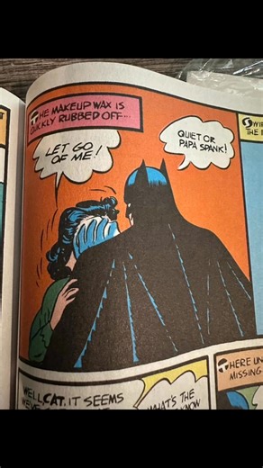 A panel in a reprint of Batman #1 from 1940 #batman #dccomics #DC | Spyderpauls Comics