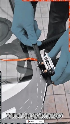 Silent Block Press Tool: Rubber Damper Precision Installation Innovation #tool #tools #innovation