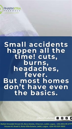 Basic first aid items you should have at home #firstaid #pharmacy