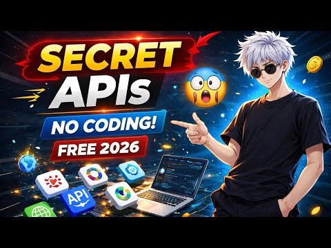 How to Get API of Any Website (5 Free API Websites) | No Coding 2026