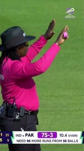 DIRECT HIT 🎯 Deepti Sharma with a magnificent piece of fielding 👏 #T20WorldCup
