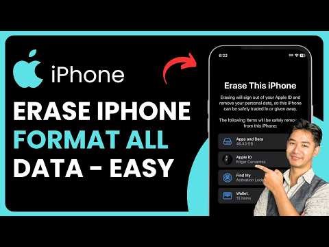 How to Completely Erase an iPhone & Format All Data !