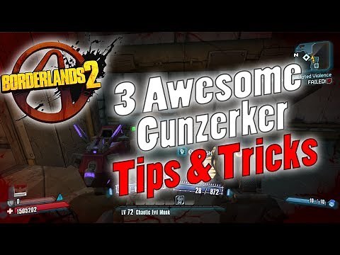 Borderlands 2 | 3 Awesome Gunzerker Tips & Tricks