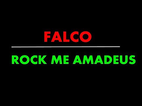 Falco - Rock me Amadeus /lyrics video/