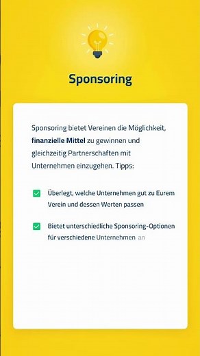 Sponsoring für Euren Verein – Alles was Ihr wissen müsst (Vereinstipps) | WISO MeinVerein #finanzen