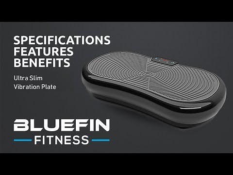 Bluefin Fitness Ultra Slim Vibration Plate Massage Trainer for weight loss,