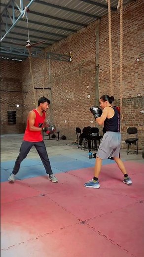 "Hardest Punch Ever? 🤯 Wait for the Slow-Mo! #Boxing"