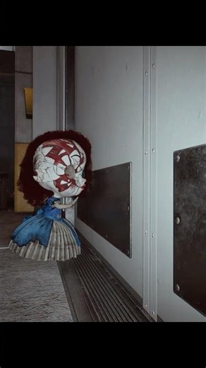 Poppy Tried To Open The Door