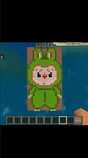 Labubu Doll House Build Cutest & Creepiest Mini House Ever😨 #minecraftbuild#gaming#labubu#viral