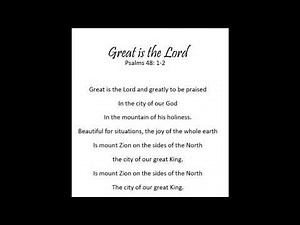 Acapella Scripture Songs #1- [38 Mins] Learn 47 Scripture Songs with Lyrics