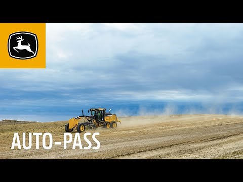 Auto-Pass Operation on Motor Graders | John Deere Construction