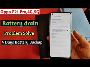Oppo F21 Pro Battery drain Problem | Oppo f21 Pro 5G Battery Saving Tips And Tricks