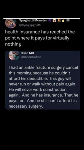 insured but denied care | Subscribe for more #motivation 😊👍