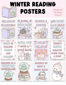 HALF OFF! Winter Reading Posters