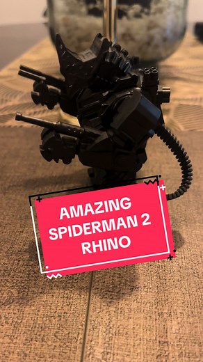 RHINO Lego Amazing Spiderman 2 Minifigure Review