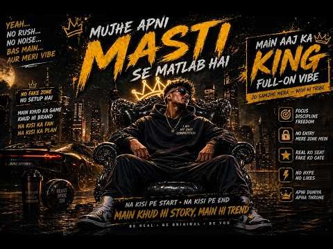 Mujhe Apni Masti Se Matlab Hai By Sunny | Platinum Beats Studio