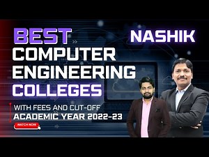 Best Computer Engineering Colleges in Nashik with Fees & MHT-CET 2022 Cut off | 2022-23 | Dinesh Sir