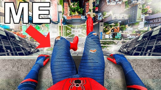 I Tried Extreme Spiderman Stunts in Real Life!
