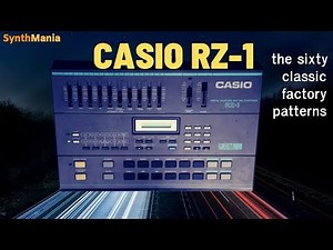 Casio RZ-1 - The sixty classic factory patterns