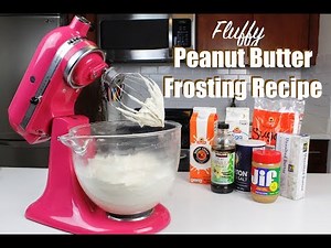 Easy Peanut Butter Frosting Recipe | CHELSWEETS