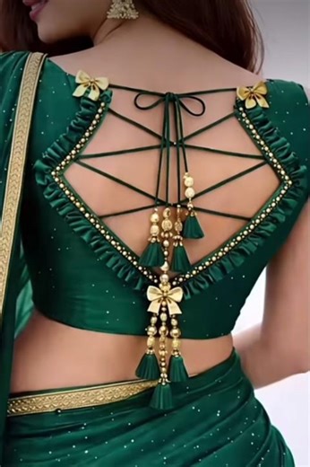 😘🎉🥳2026 Special 🎉 Back Neck Blouse Design's | ब्लाउज बैक नेक डिजाइन #youtubeshorts #blousedesign