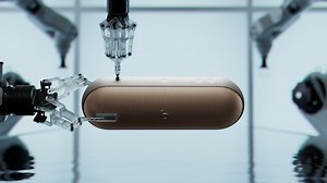 【动态视觉鉴赏】 Apple Beats - Behind the Design 智能音响商业广告动画，C4D数码产品音响三维创意动画，3D蓝牙音响动画设计